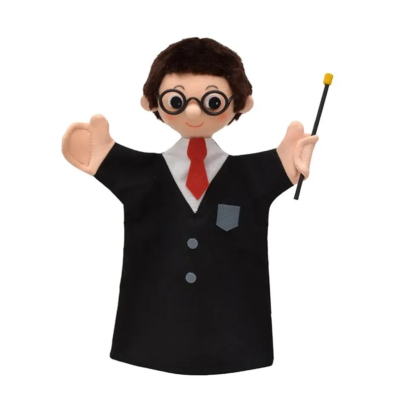 Custom figure hand puppet