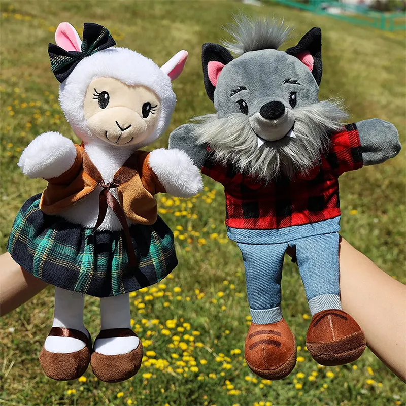 Custom figure hand puppet
